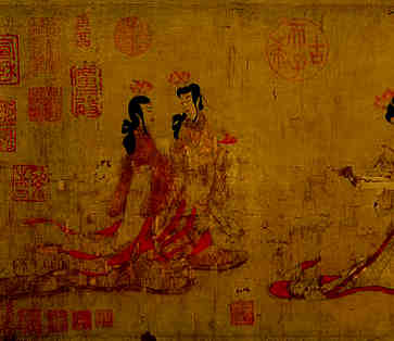 古画眉之风，汉代流行【远山眉】